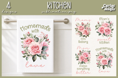 Roses Kitchen Towel