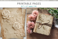 shabby chic lace roses backgrounds Product Image 4