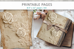 shabby chic lace roses backgrounds Product Image 5
