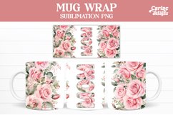 roses mug wrap