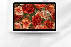 Roses Digital Paper Bundle Product Image 4