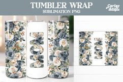 roses tumbler wrap