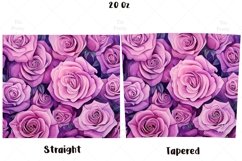 Tumbler Sublimation Roses 20 oz tumbler wrap Png 