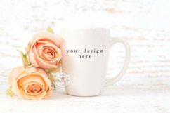 Coffee Mug Mockup | Romantic Roses Scene Product Image 1