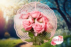 Roses | Valentine's Day | 10" Sublimation Wind Spinner Product Image 1
