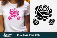 Rose SVG | Flower SVG | Floral SVG Product Image 1