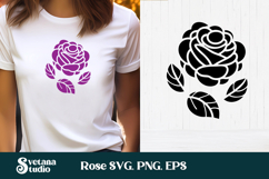 Rose SVG | Flower SVG | Floral SVG Product Image 1