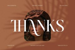 Rosse Merona - Modern Ligature Serif Font Product Image 20