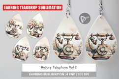 Earring Rotary Telephone Product Image 1