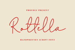 Rotella Monoline Handwritten Font Product Image 1