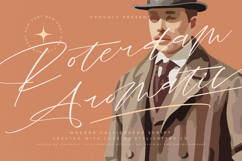 Roterdam Aromatic - Modern Calligraphy Script Product Image 1