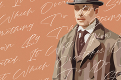 Roterdam Aromatic - Modern Calligraphy Script Product Image 9