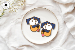Funny Dog Stud Earrings Vol.1 | Dog Earrings Laser Cut Product Image 3
