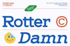Rotter Damn Slab Serif Display Product Image 1