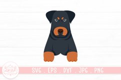 Rottweilers Clipart | Dog SVG Design Product Image 1