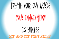 Rough Thin Marker Handwritten Font Bold Sketchy Doodle ABC Product Image 3