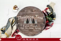 Plaid Farm Fresh Christmas Trees, Christmas Designs Product Image 3