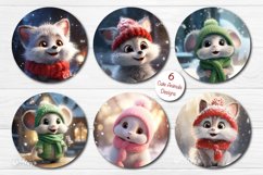 Round Christmas Wind Spinner Bundle with Cute Pinguin, Cat, Puppies and Christmas Animalsl PNG. Bundle contains 27 designs PNG These Christmas designs of wind spinner bring a touch of snow-filled charm and a warm, fuzzy feeling to your home decor.
