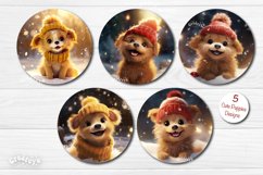 Round Christmas Wind Spinner Bundle with Cute Pinguin, Cat, Puppies and Christmas Animalsl PNG. Bundle contains 27 designs PNG These Christmas designs of wind spinner bring a touch of snow-filled charm and a warm, fuzzy feeling to your home decor.