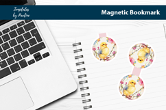 Round Baby Chick Bookmark