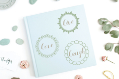 Round Frames | Hand Drawn Circle Border &amp; Decorative Label Product Image 7