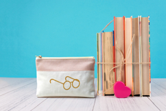 Angled Round Glasses Mini Embroidery