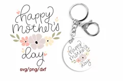 Happy Mother's Day SVG & PNG for Sublimation or Cutting Product Image 3