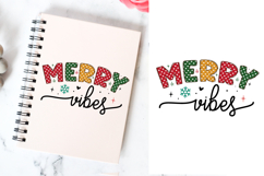 Merry vibes svg design Product Image 1