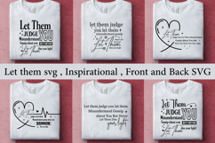 Let them svg / 6 svg Inspirational design / Front SVG Product Image 1