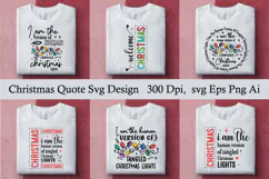 Christmas Quotes Svg Designs / Svg Eps Png Ai , Svg Design Product Image 1