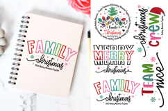 Funny Christmas Quotes SVG Bundle | Christmas Door Sign Svg Product Image 2