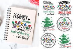 Funny Christmas Quotes SVG Bundle | Christmas Door Sign Svg Product Image 4