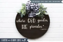 Where God Guides svg, png, jpeg Product Image 6