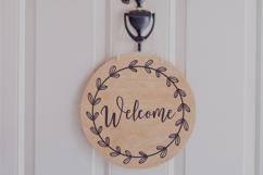 Wreaths | Hand Drawn Round Frames, Floral Borders, Laurel Product Image 6