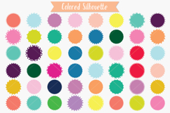 Color Wreaths | Hand Drawn Floral Borders, Frames Product Image 3