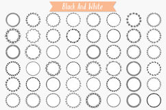 Wreaths | Hand Drawn Round Frames, Floral Borders, Laurel Product Image 4