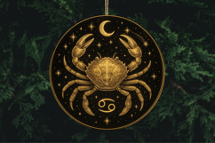 Round Zodiac Sublimation Bundle - 12 PNG Designs - Digital Product Image 2