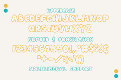 Rounded Robin - Playful Display Font | Duo Font | Outlined Product Image 7