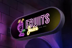 ROUTE - Neon Light Party Font Product Image 4