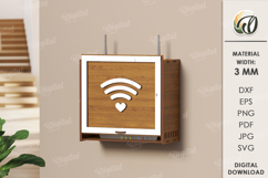 Router Storage Boxes Bundle Laser Cut. Storage Boxes SVG Product Image 4