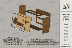 Router Storage Box Laser Cut. Storage Box SVG Product Image 2