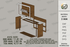 Router Storage Box Laser Cut. Storage Box SVG Product Image 2