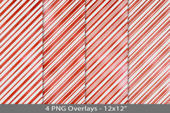 Red foil seamless pattern overlay, PNG Product Image 1