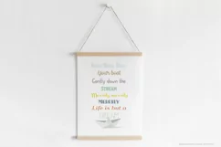 Nursery Rhyme Wall Art | Origami poster | Kids Room Nursery Product Image 2