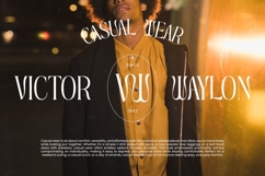 Roxbury Egoism - All Caps Serif Display Font Product Image 5