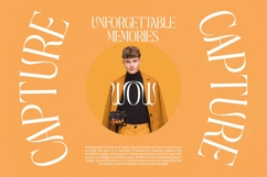 Roxbury Egoism - All Caps Serif Display Font Product Image 17