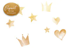 Cute Royal Animals Clipart Product Image 2