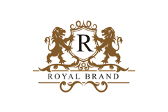 Lion crest logo design for hotel and real estate brand ident Product Image 1