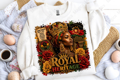 Royal by Heritage African Queen PNG Design for Black Product Image 5