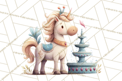 Royal Farm Animal Clipart PNG Cute Regal Animals Product Image 5